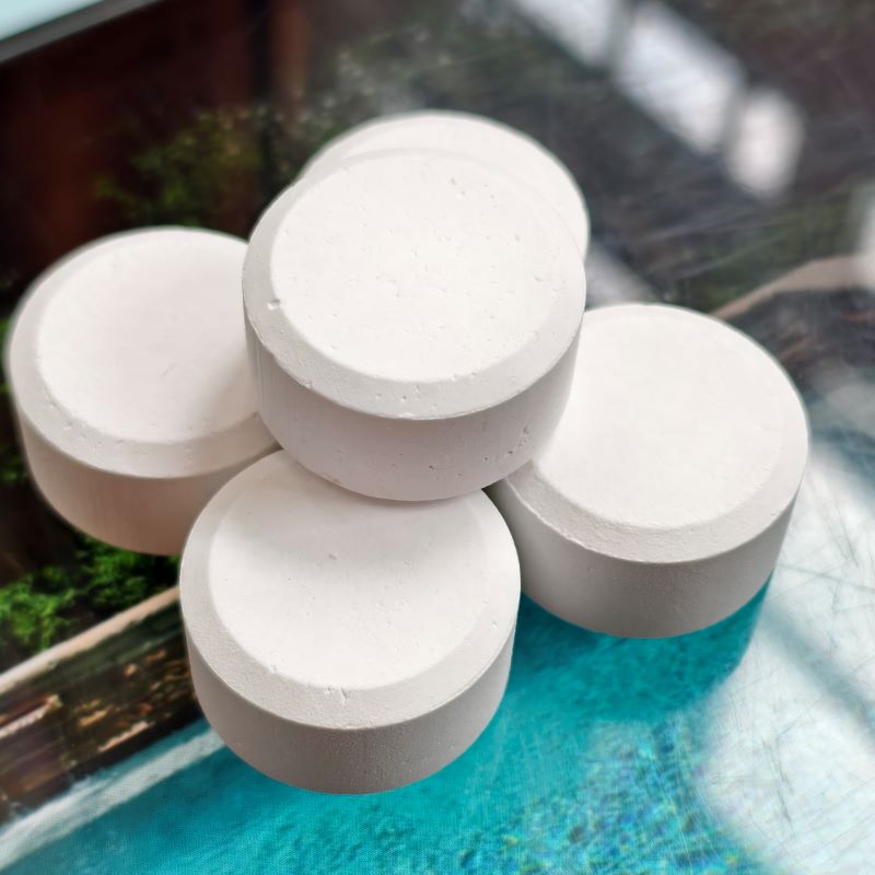 SDIC Chlorine Tablets 20g/200g - Slow Release for Swimming Pool & Wastewater Sanitization