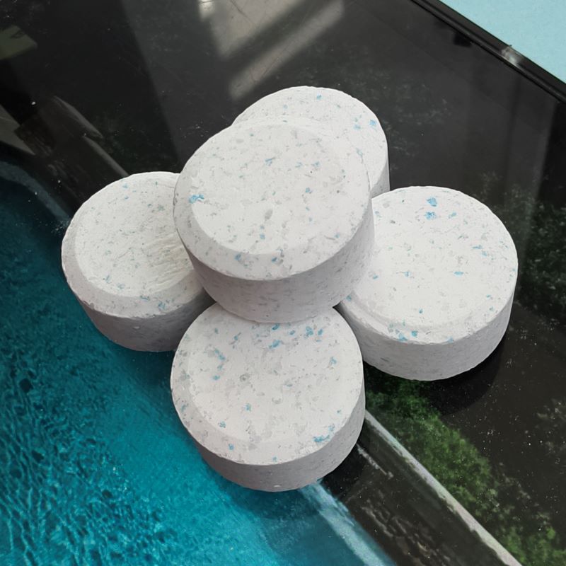 TCCA 20g Mini Chlorine Tablets - Portable Water Purification for Camping & Emergency Use